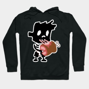 zombie boy eating Hoodie